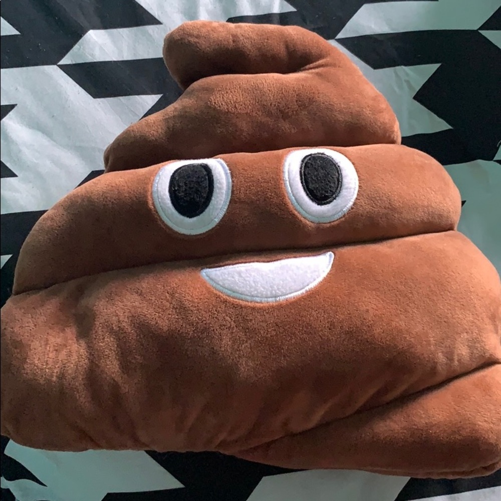 “Poop” Emoji Pillow